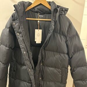 Quince Charcoal Down Puffer Jacket